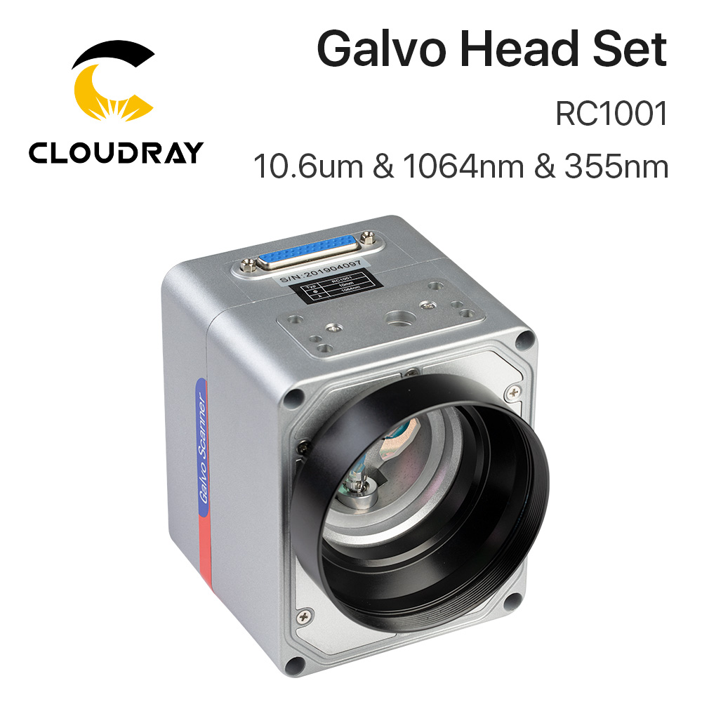 Galvo Scan Head - Cloumson RC1001 Set Kepala Galvo Pemindaian