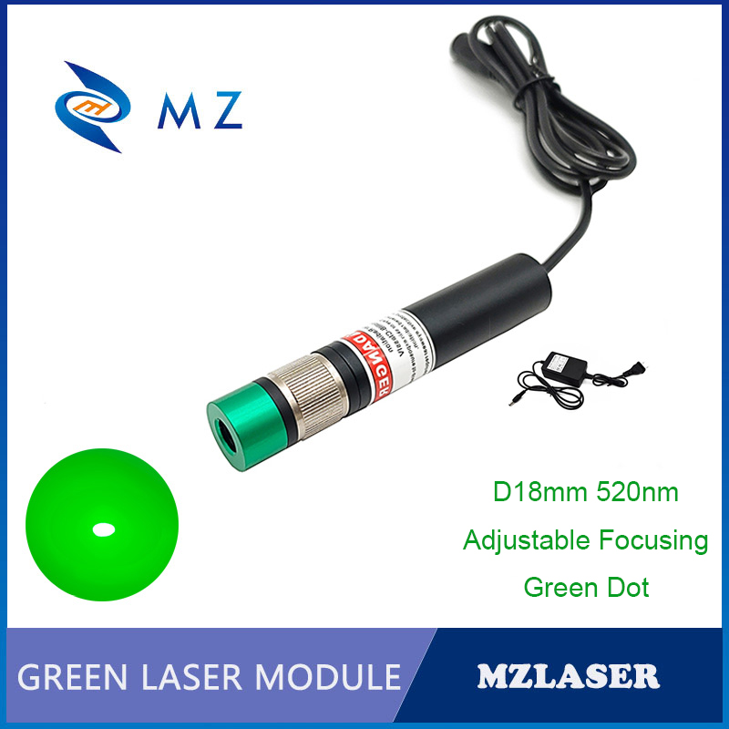Industrial Grade Laser - Modul Laser Titik Hijau 12V Multimode