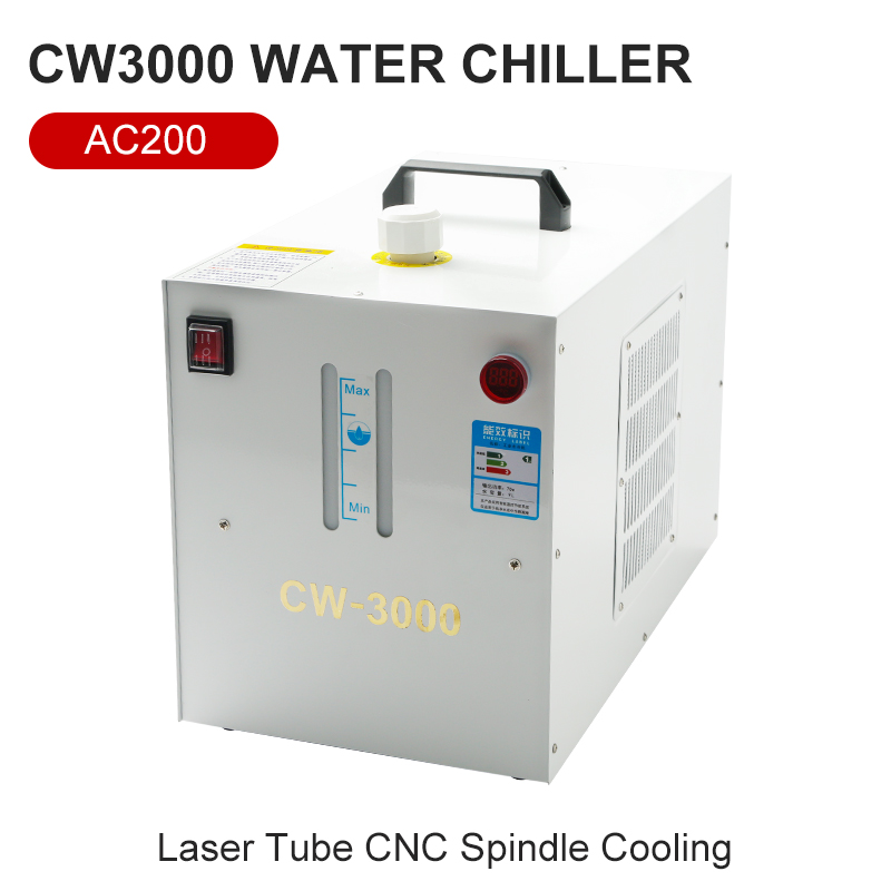 Laser Chiller Water Cooler - CW-3000 pendingin ukir Laser 9L, pendingin