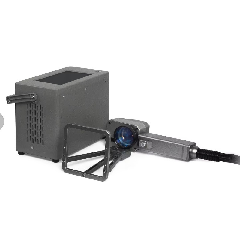 Industrial Laser Engraving Machine For Metal - Mesin Penanda Laser Serat Genggam 30W