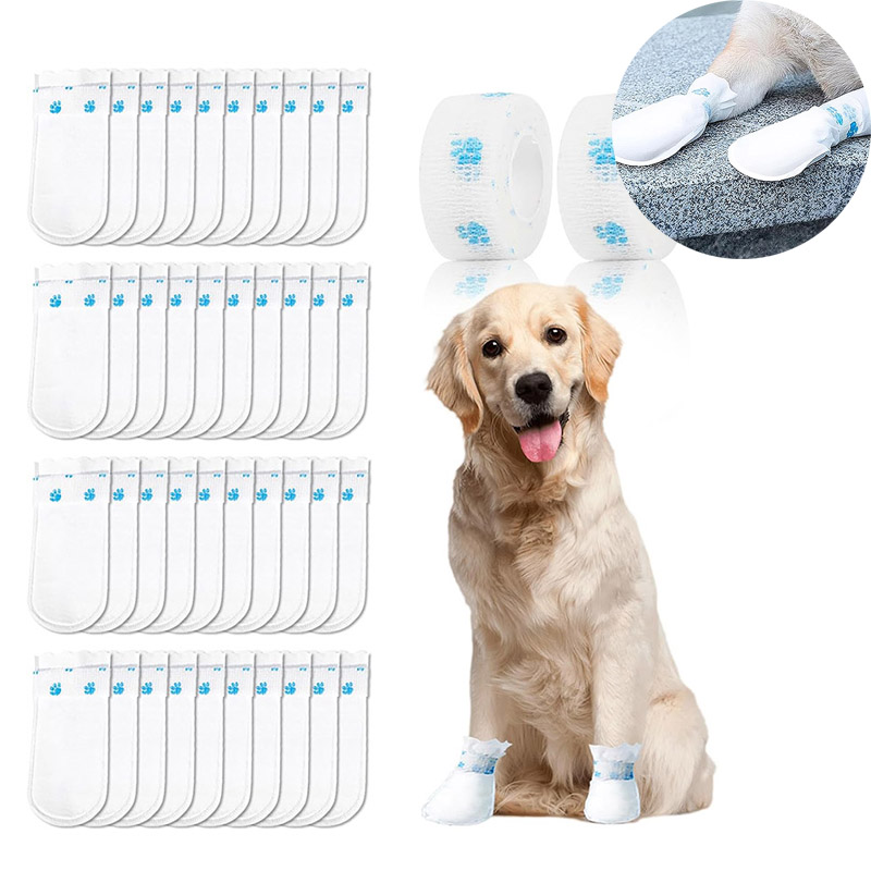 20/40PCS Pelindung Kaki Anjing - Dust Shoe Cnc ulasan dan harga