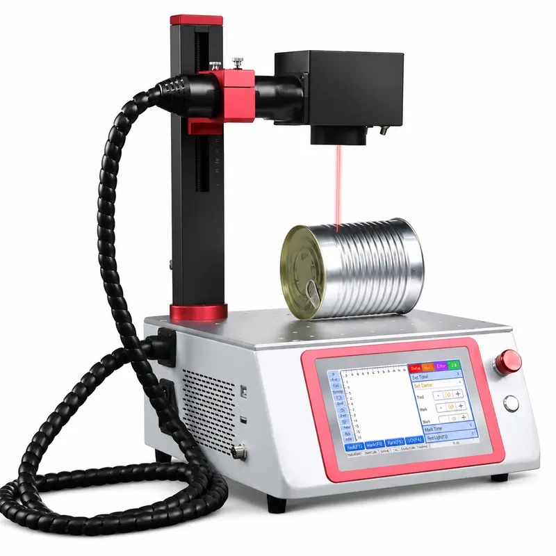 Mesin Penanda Laser Serat Port - Industrial Laser Engraving Machine For Metal ulasan dan harga