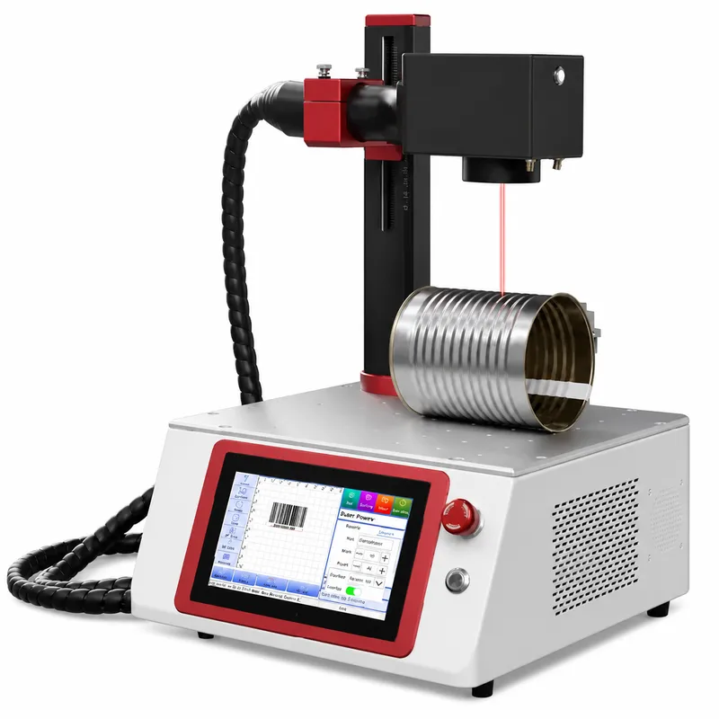 Mesin Penanda Laser Serat Port - Industrial Laser Engraving Machine For Metal ulasan dan harga