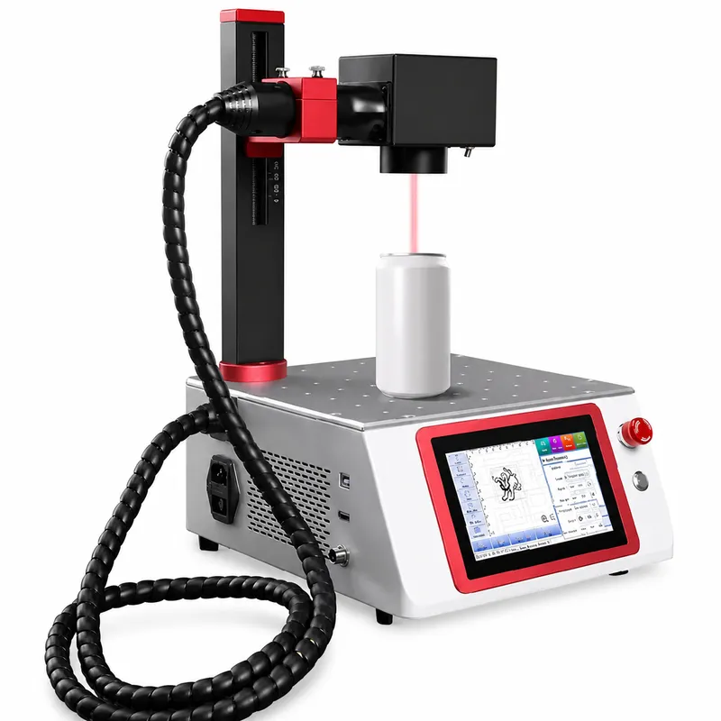 Mesin Penanda Laser Serat Port - Industrial Laser Engraving Machine For Metal ulasan dan harga