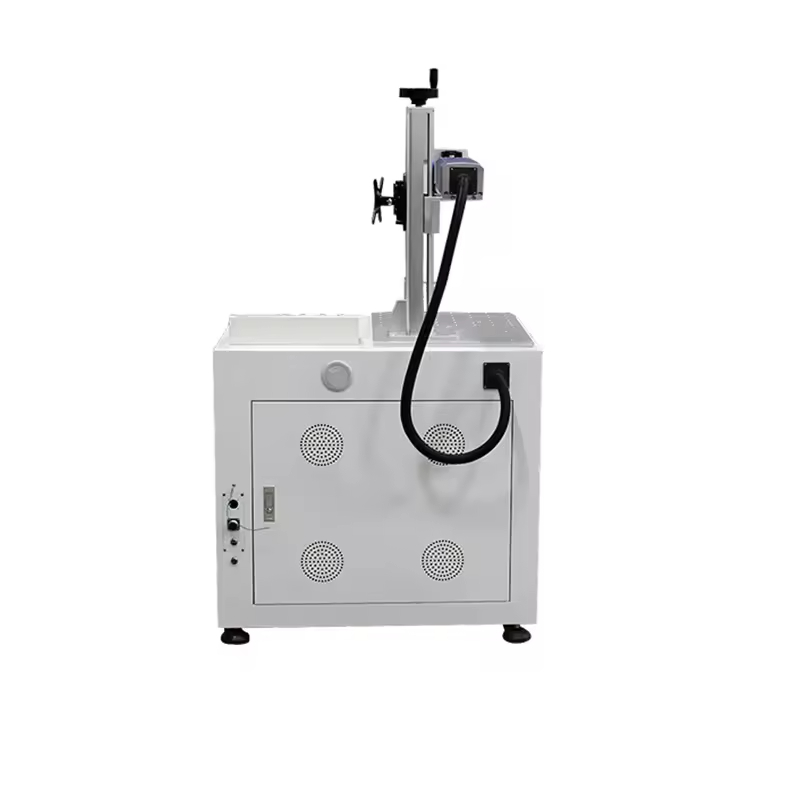 Mesin Penanda Laser Serat 50W  - Industrial Laser Engraving Machine For Metal ulasan dan harga