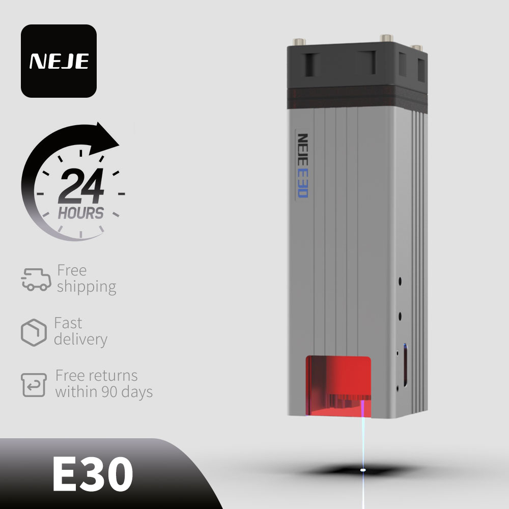 NEJE E30 Kit Modul Laser Daya  - Industrial Grade Laser Cutter ulasan dan harga