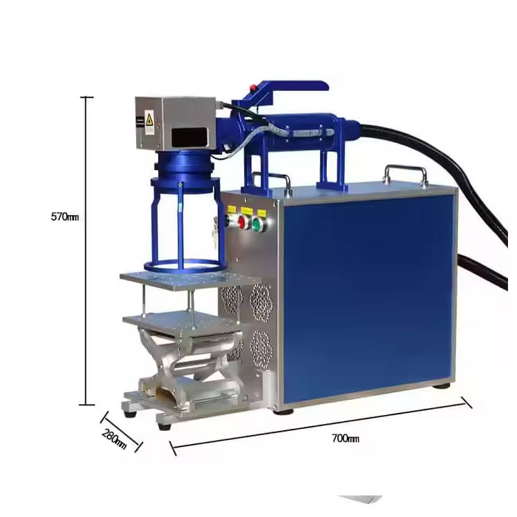 Mesin Penanda Laser Serat S4 2 - Industrial Laser Engraving Machine For Metal ulasan dan harga