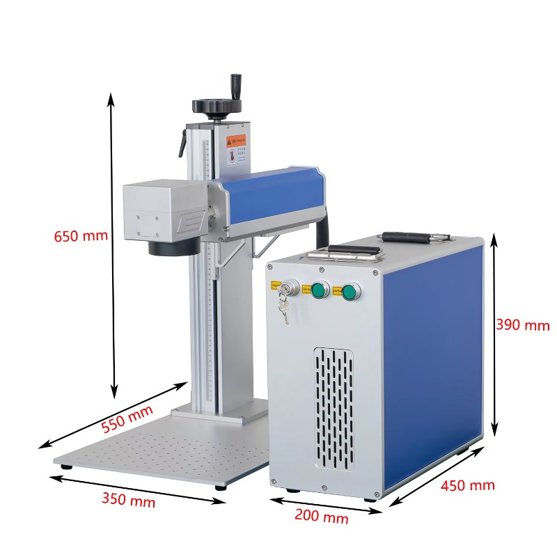 Mesin Penanda Laser Serat Onli - Industrial Laser Engraving Machine For Metal ulasan dan harga