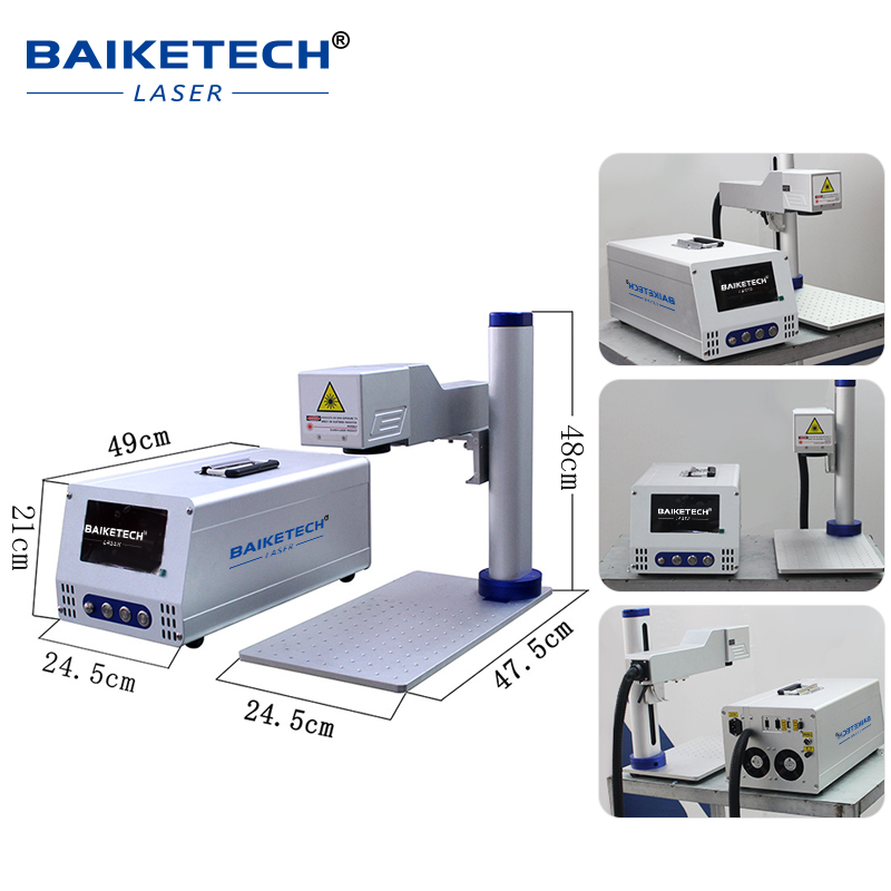 Mesin Penanda Laser Serat 20W/ - Industrial Laser Engraving Machine For Metal ulasan dan harga