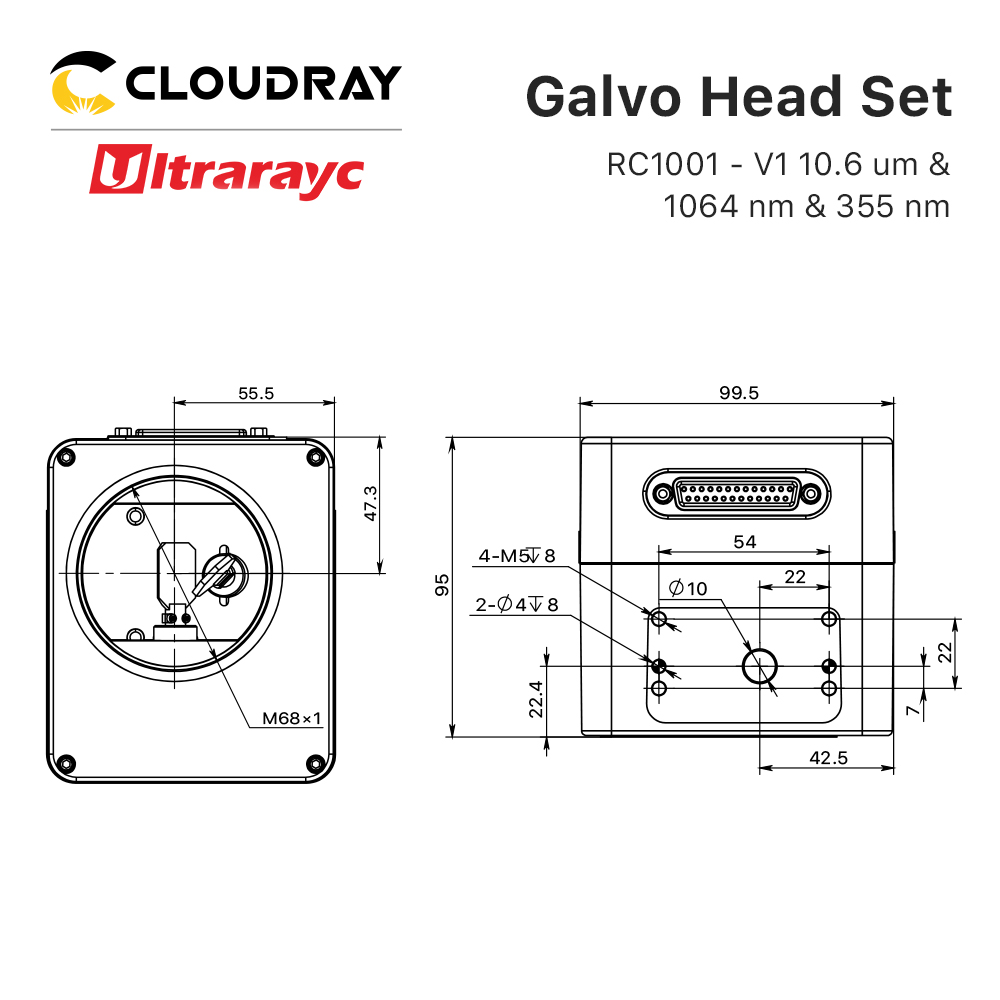Set Kepala Galvo Pemindaian Ul - Galvo Scan Head ulasan dan harga