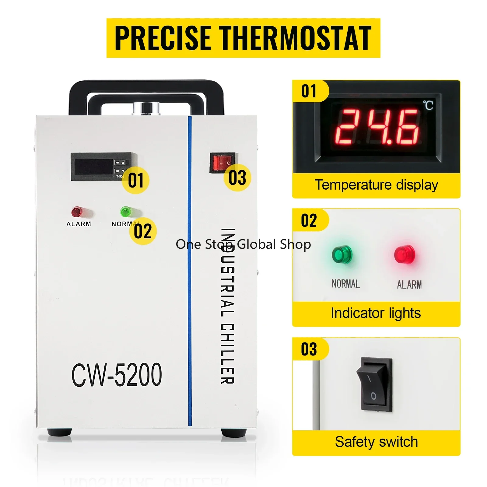 Pendingin Air Industri Mesin P - Laser Chiller Water Cooler ulasan dan harga