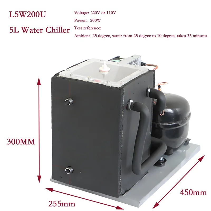 Kompresor Chiller 5L - Pending - Laser Chiller Water Cooler ulasan dan harga