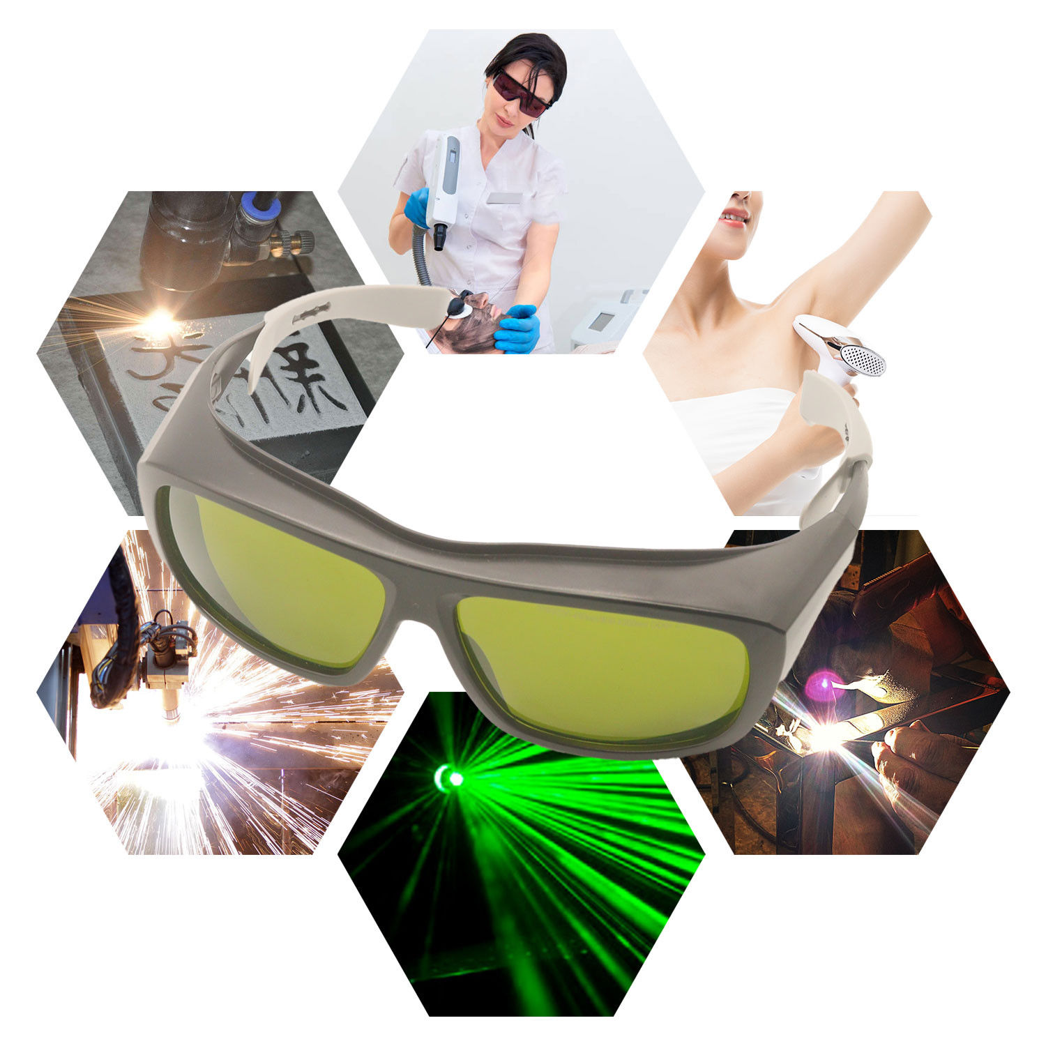 Kacamata pelindung Laser, kaca - Laser Safety Goggles ulasan dan harga