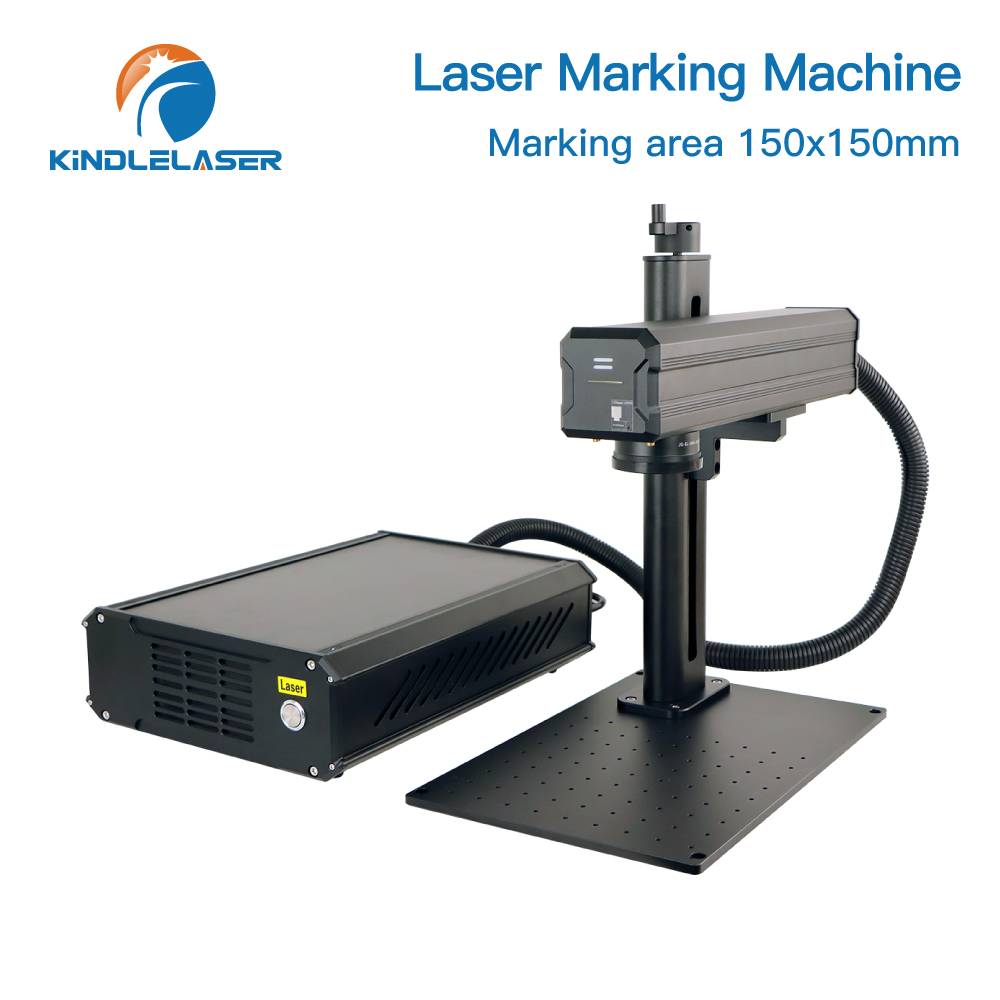 Mesin Penanda Laser Fiber Kind - Industrial Laser Engraving Machine For Metal ulasan dan harga