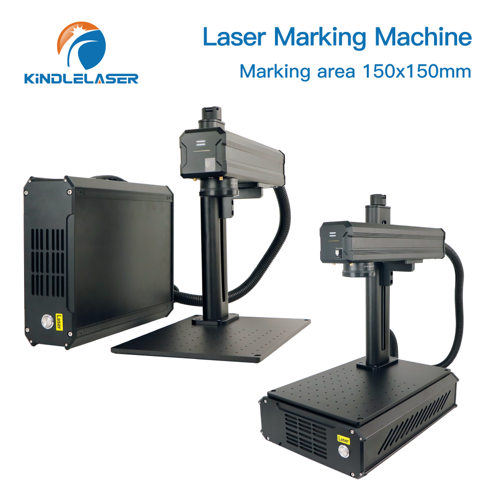 Mesin Penanda Laser Fiber Kind - Industrial Laser Engraving Machine For Metal ulasan dan harga
