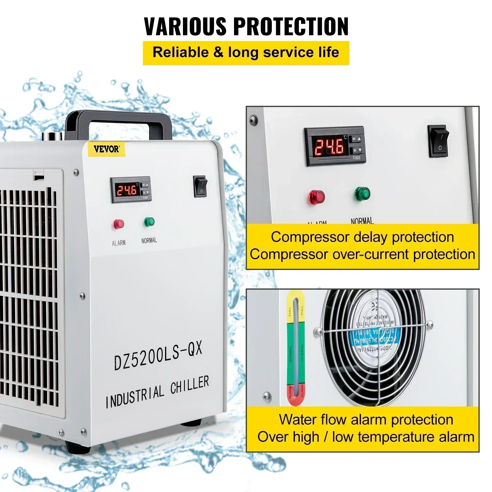 Pendingin Air Industri SIHAO C - Laser Chiller Water Cooler ulasan dan harga