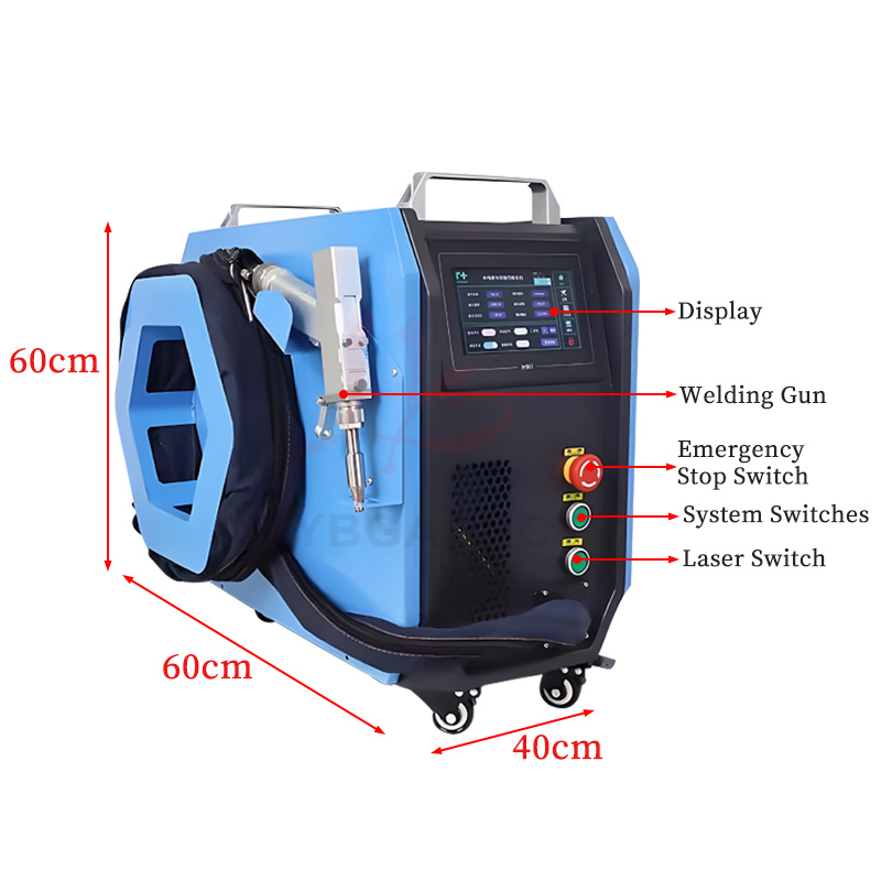 Mesin Las Laser Genggam Berpen - Industrial Laser Cleaner ulasan dan harga